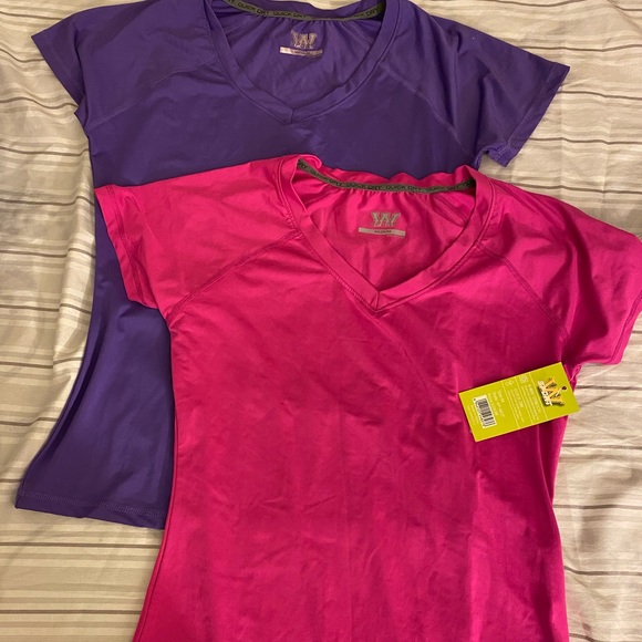 2 Quick Dry Workout Shirts BRAND NEW - Picture 2 of 4